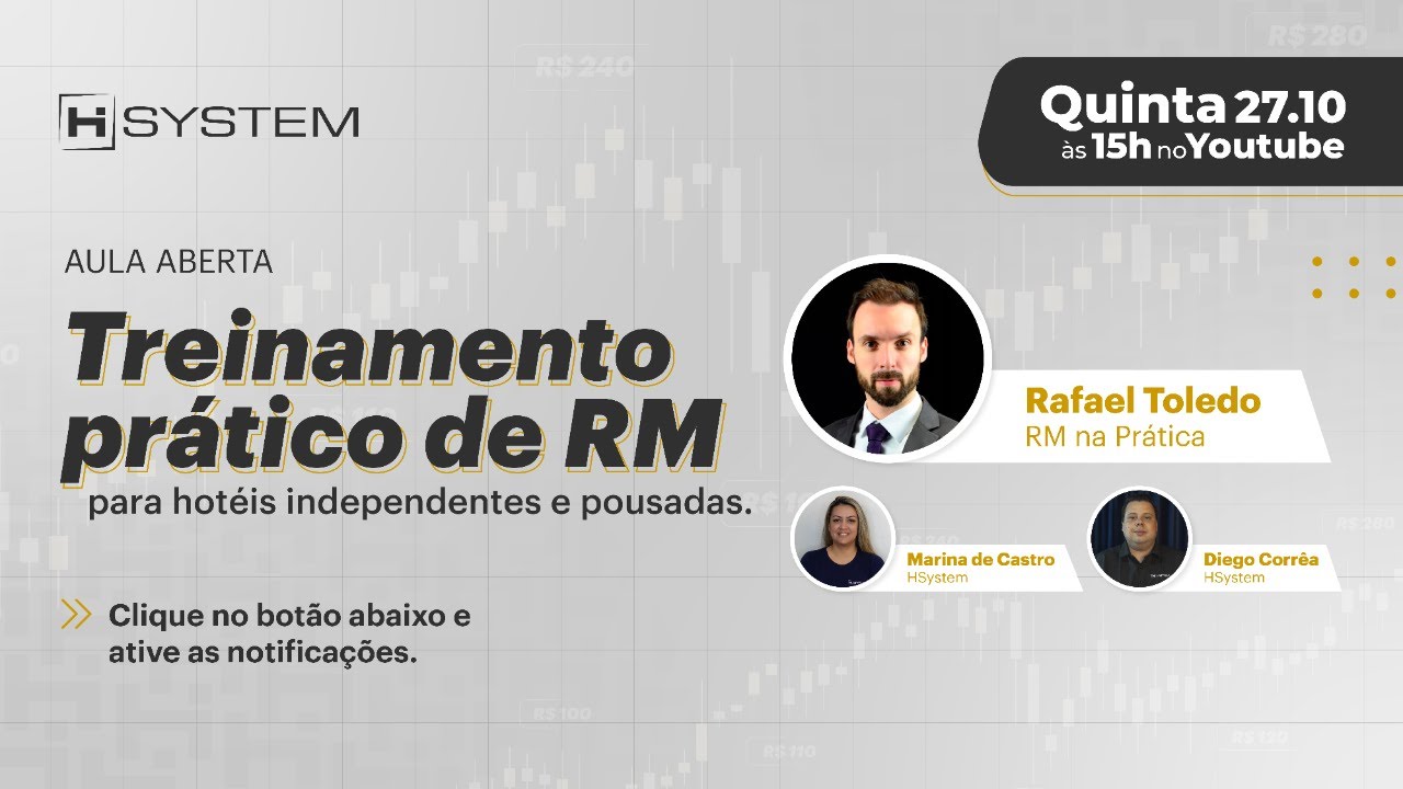 Treinamento prático de RM - Para hotéis independentes e pousadas